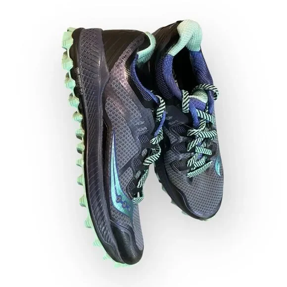 Saucony Women’s Trail Running Shoes Size 8.5 S10424-35 - Picture 3 of 8